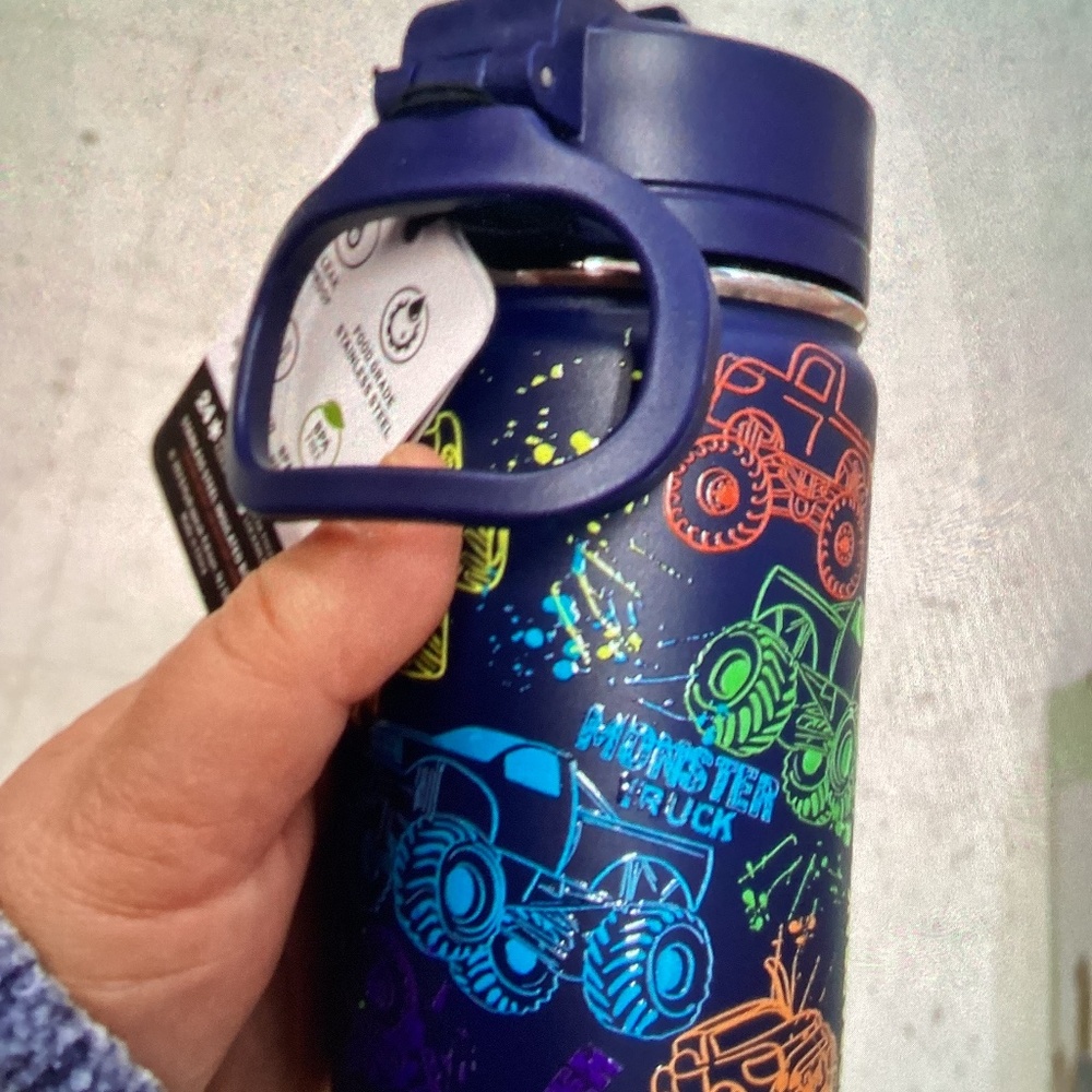 New Hydrapeak Boys Stainless Steel Water Bottle -14 oz